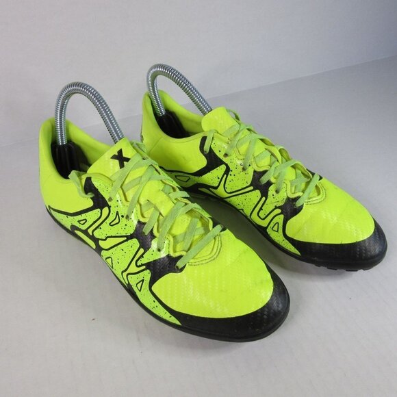 Adidas Chaos X 15.3 Astro Soccer Shoes Turf Cleats Lime Yellow Men's 5 Women's 7 - Picture 1 of 10